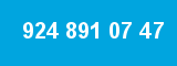 924 891 07 47 924 891 07 47